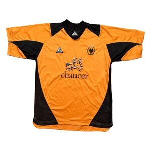 Vintage Le Coq Sportif Wolverhampton Wanderers Wolves 2004-2006 Jersey Mens 34